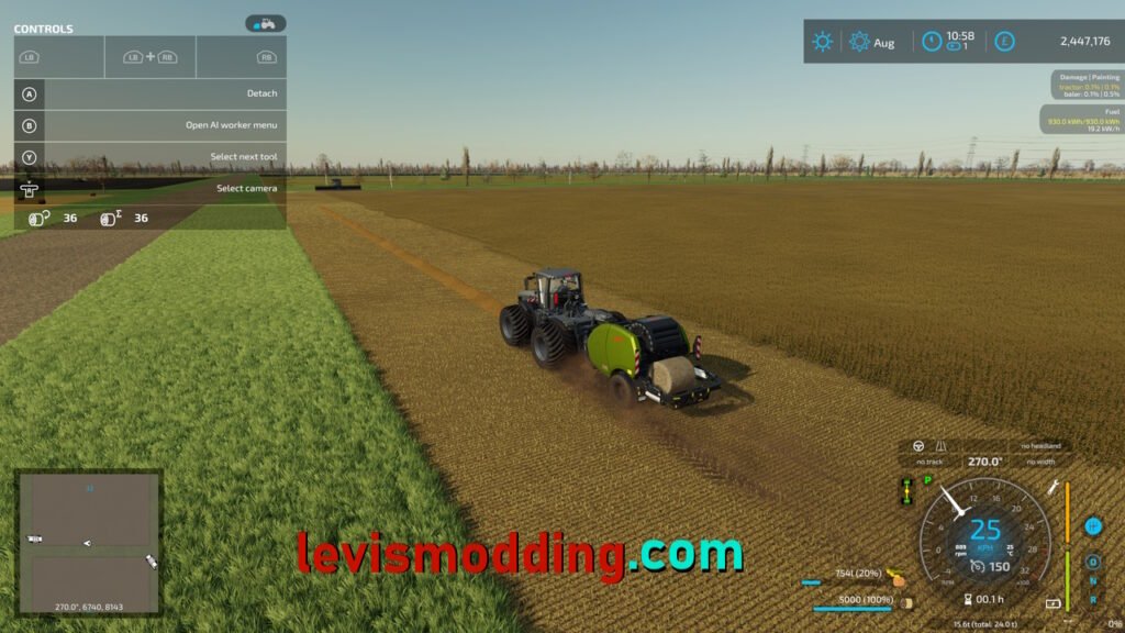 FS22 Vicon FastBale